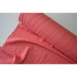 Len odzieżowy  Coral Pink   gr 170  k.32/1