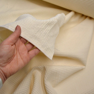 Wafel 100 % bawełna kol. Ecru